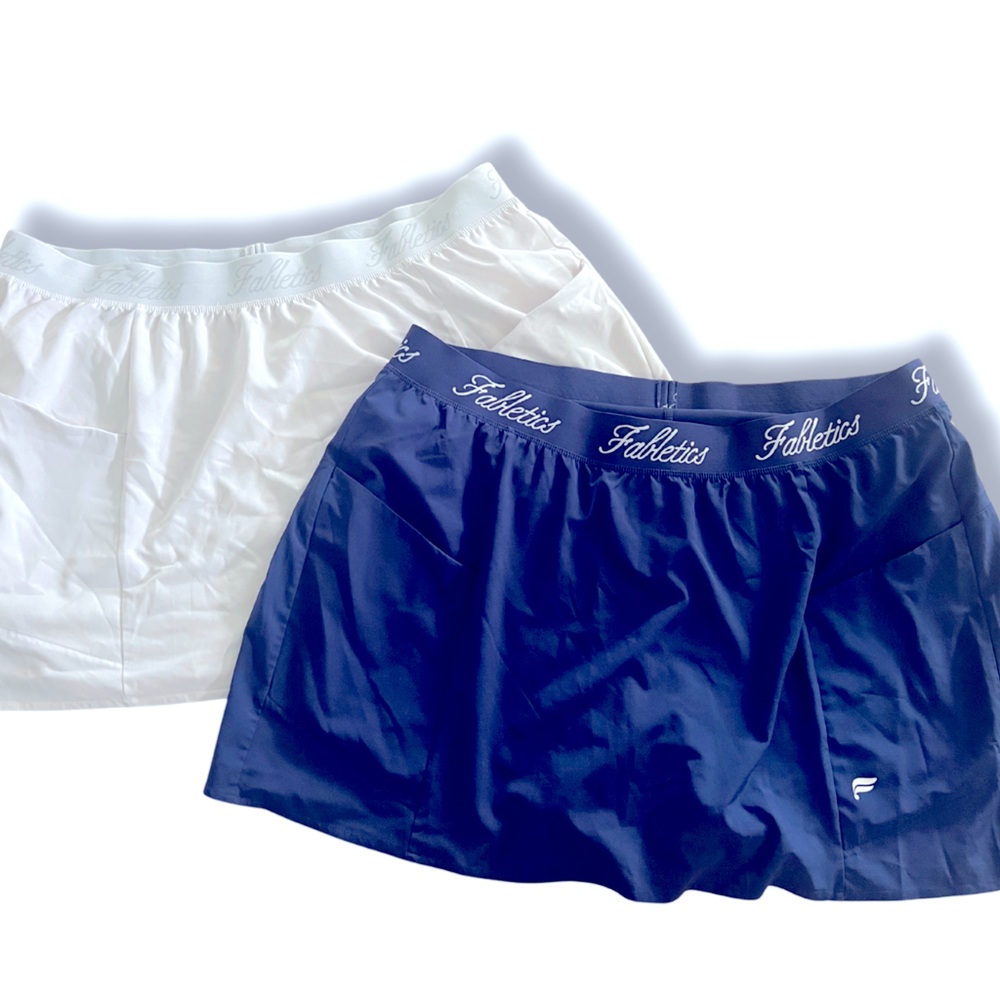 Fabletics Woven Pocket Skirt With Built-In Short - XL